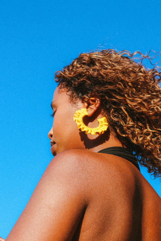 Sunshine Scrunchie Earrings