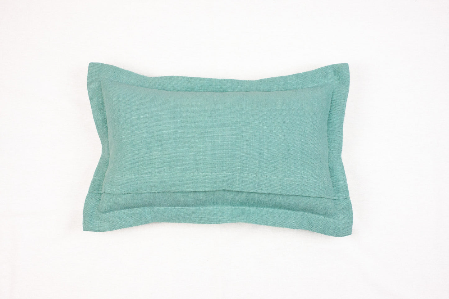 Blue Leaf Cushion