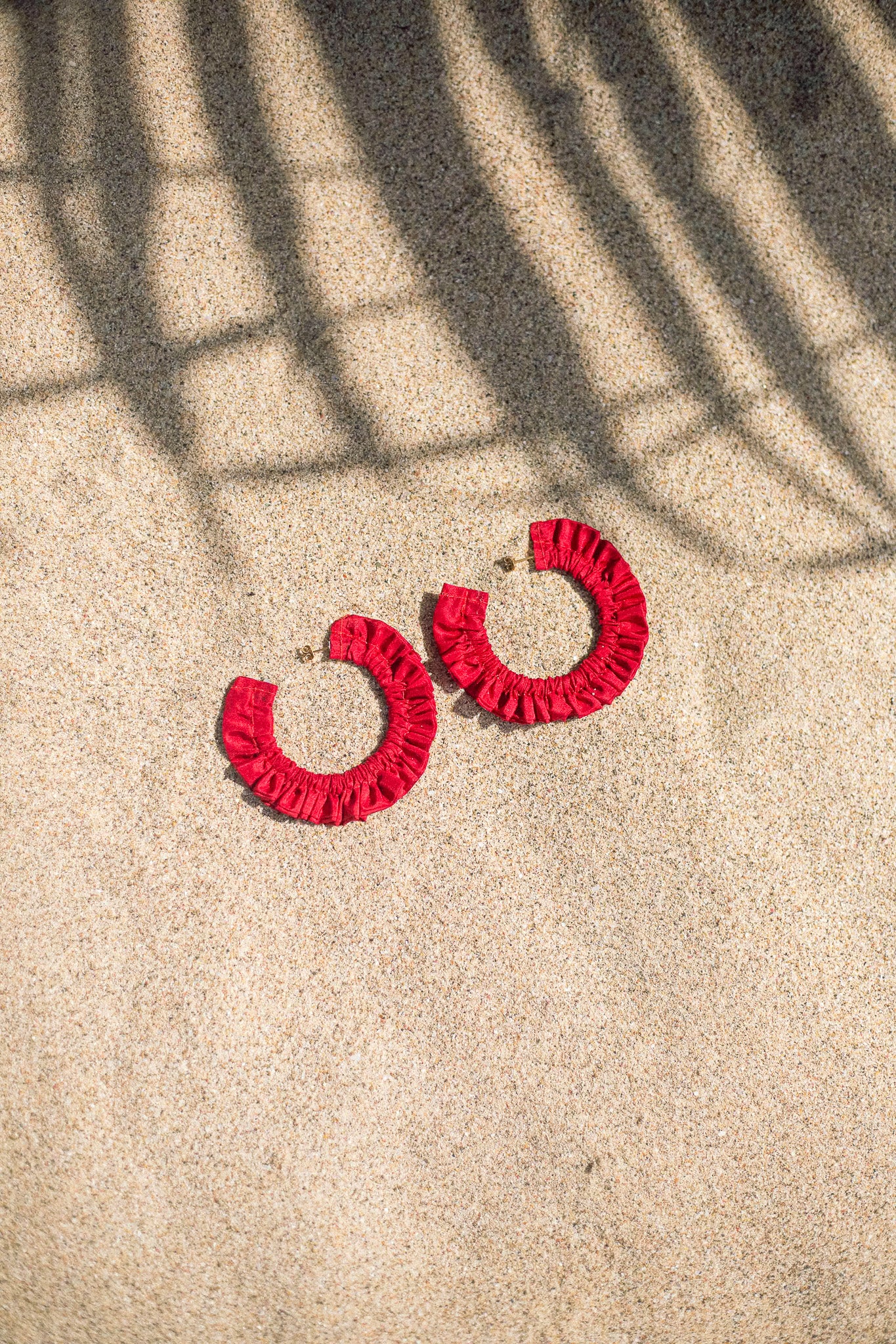 Flamenco Scrunchie Earrings