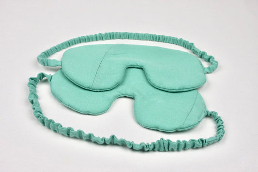 Linen eye mask - mint