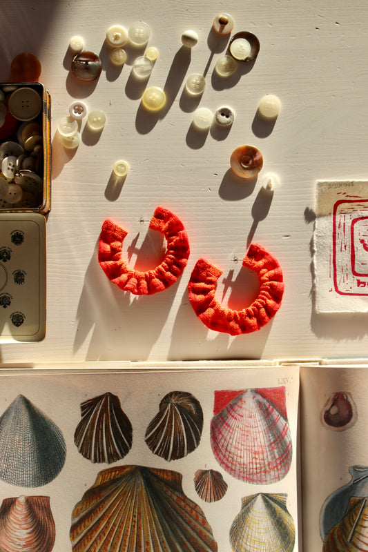 Zesty Scrunchie Earrings - Small