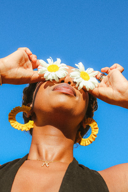 Sunshine Scrunchie Earrings