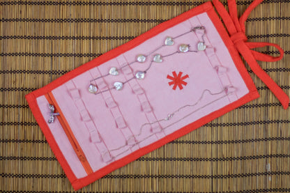 Vermilion Jewellery Roll