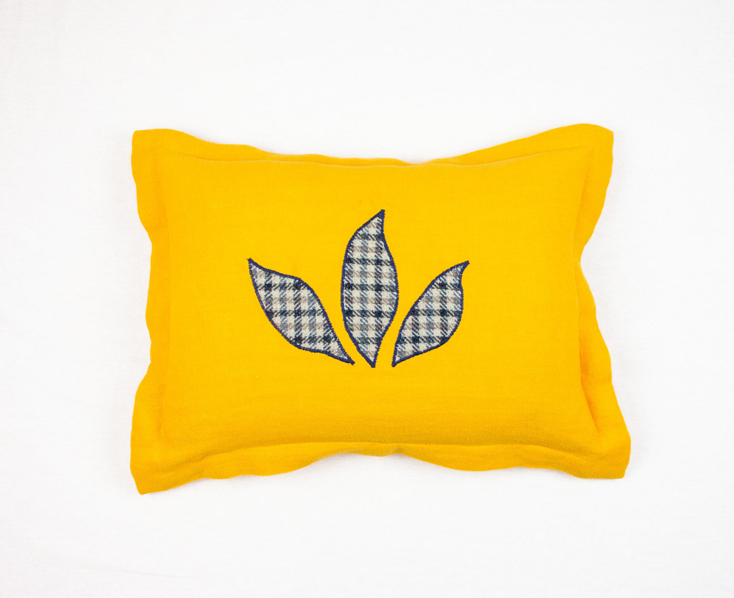 Yellow Leaf Cushion