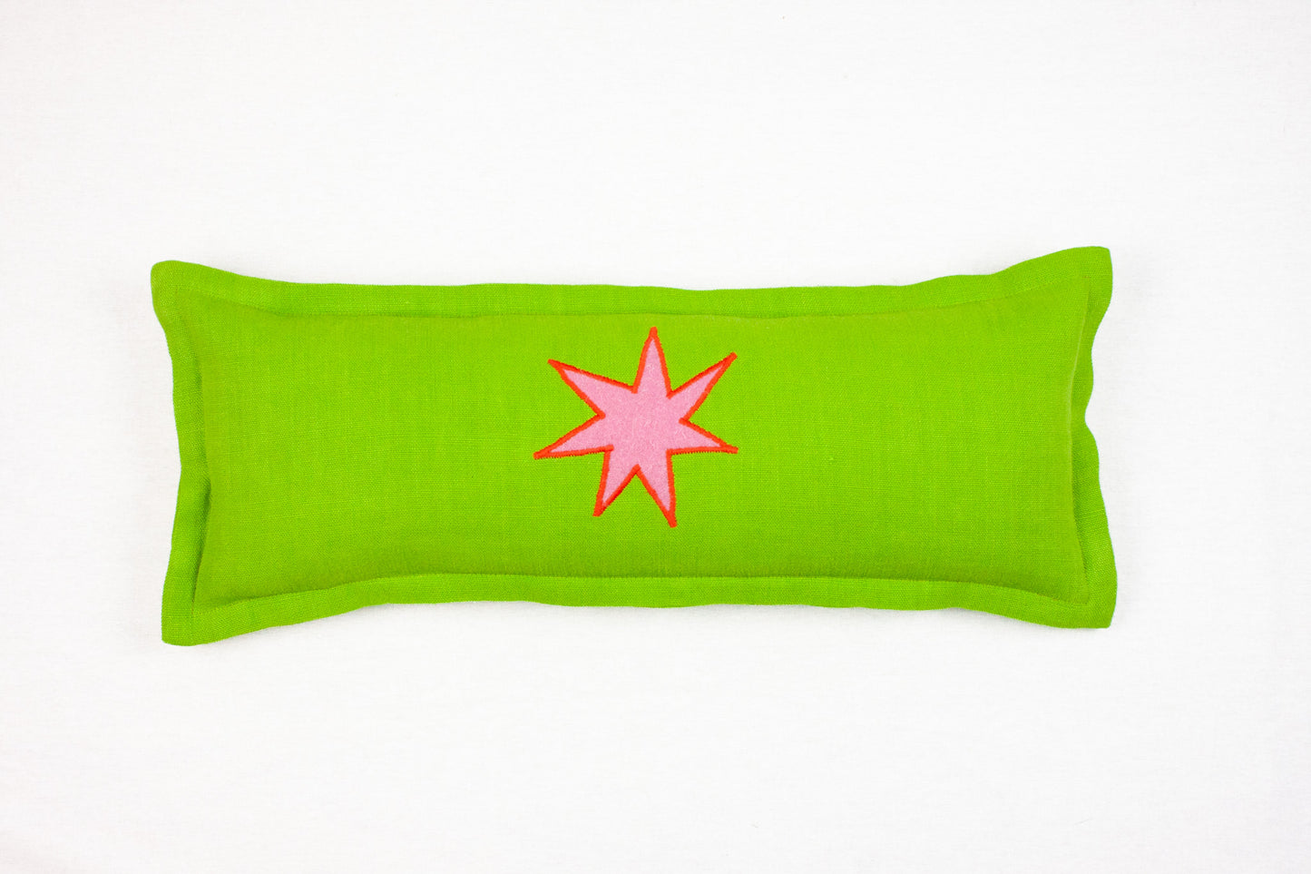 Green Star Cushion