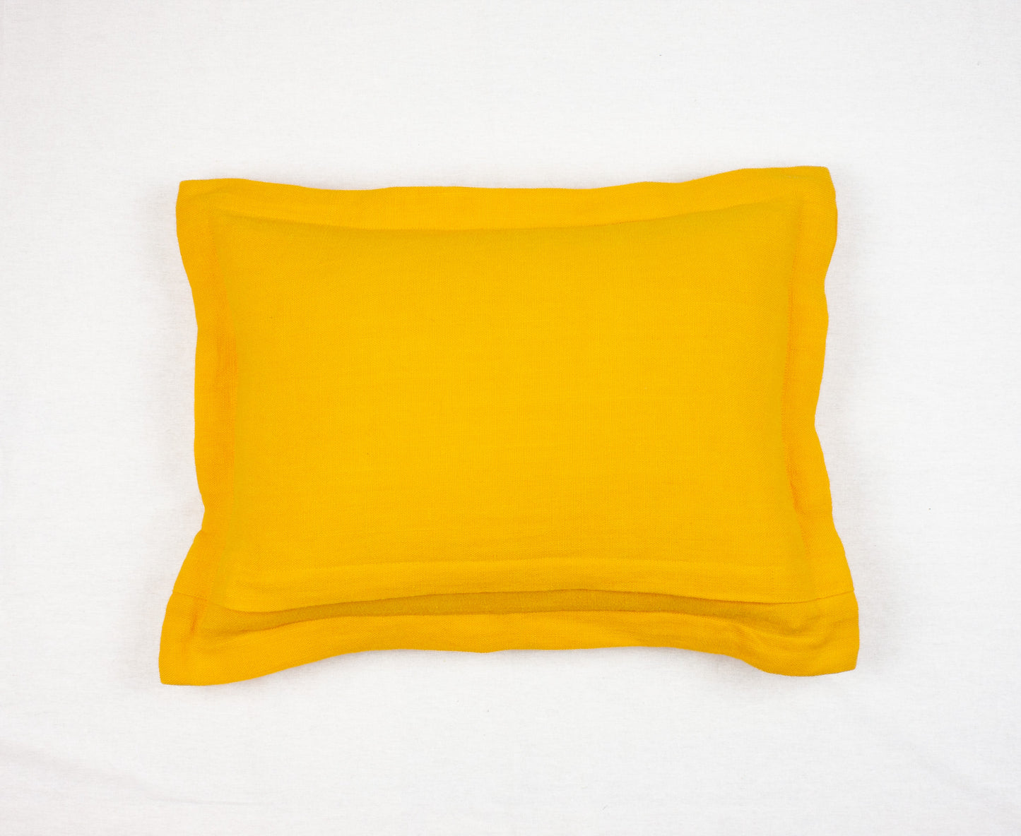 Yellow Leaf Cushion