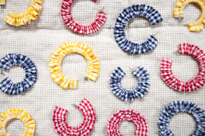 Custom Scrunchie Earrings